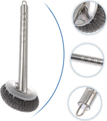 40-70 Character Product Name: Durable Stainless Steel Dish Scrubber Set with Steel Ball Brushes