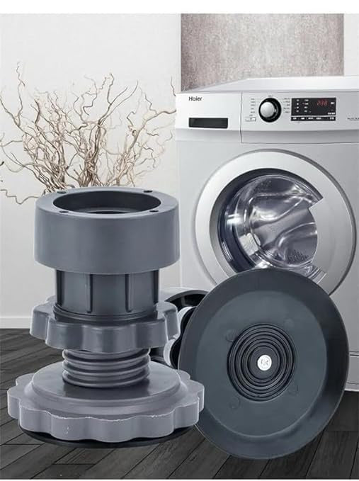 Adjustable Anti Vibration Washing Machine Pads - Heavy Duty Support