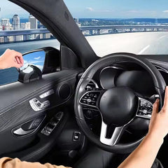 Premium Car Ashtray with LED Light, Windproof & Odor-Proof