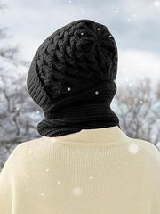 Winter Warm Scarf & Cap Set with Ear Protection