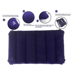 Inflammable Velvet Travel Neck Pillow – Soft, Ultralight, Portable for Camping & Travel