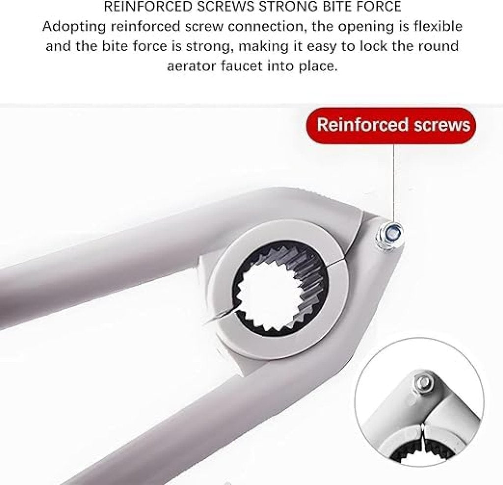 Universal Anti-Slip Faucet Wrench – Easy Plumbing Repair Tool for Kitchen & Bathroom