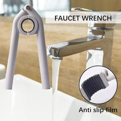 Universal Anti-Slip Faucet Wrench – Easy Plumbing Repair Tool for Kitchen & Bathroom