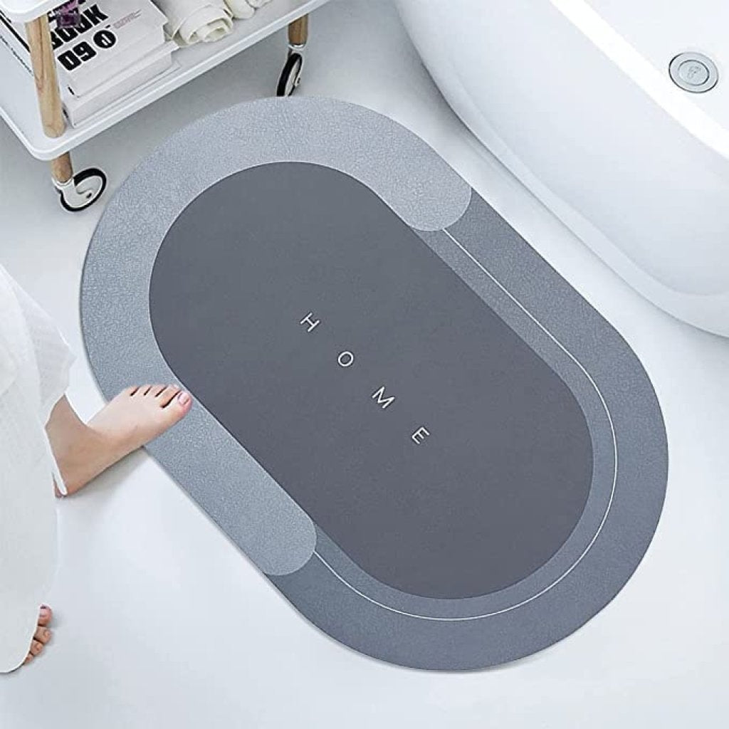 Non-Slip Memory Foam Bathroom Mat – Waterproof, Machine Washable Shower & Entrance Rug