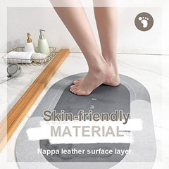 Non-Slip Memory Foam Bathroom Mat – Waterproof, Machine Washable Shower & Entrance Rug