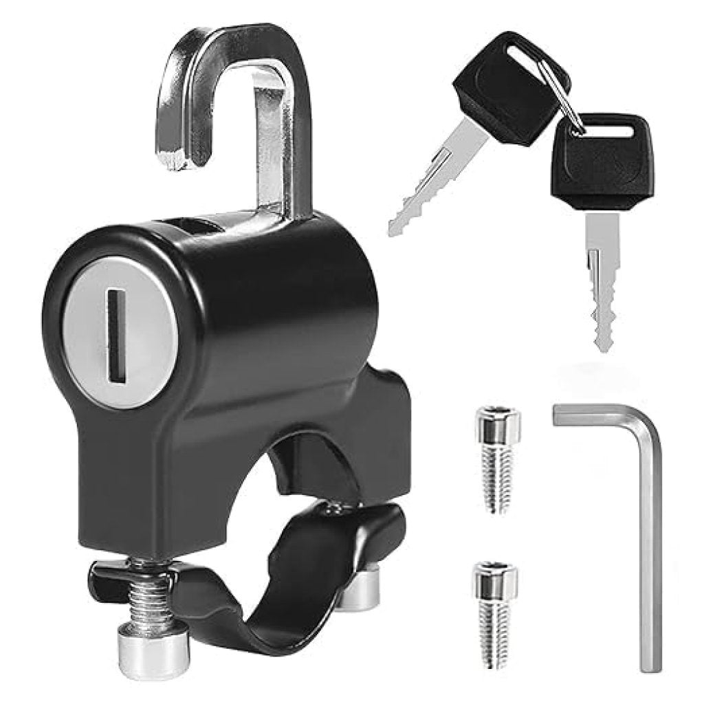 Secure Bike & Scooter Helmet Lock – Multi-Function Electric Lock for Bicycles & Motorcycles