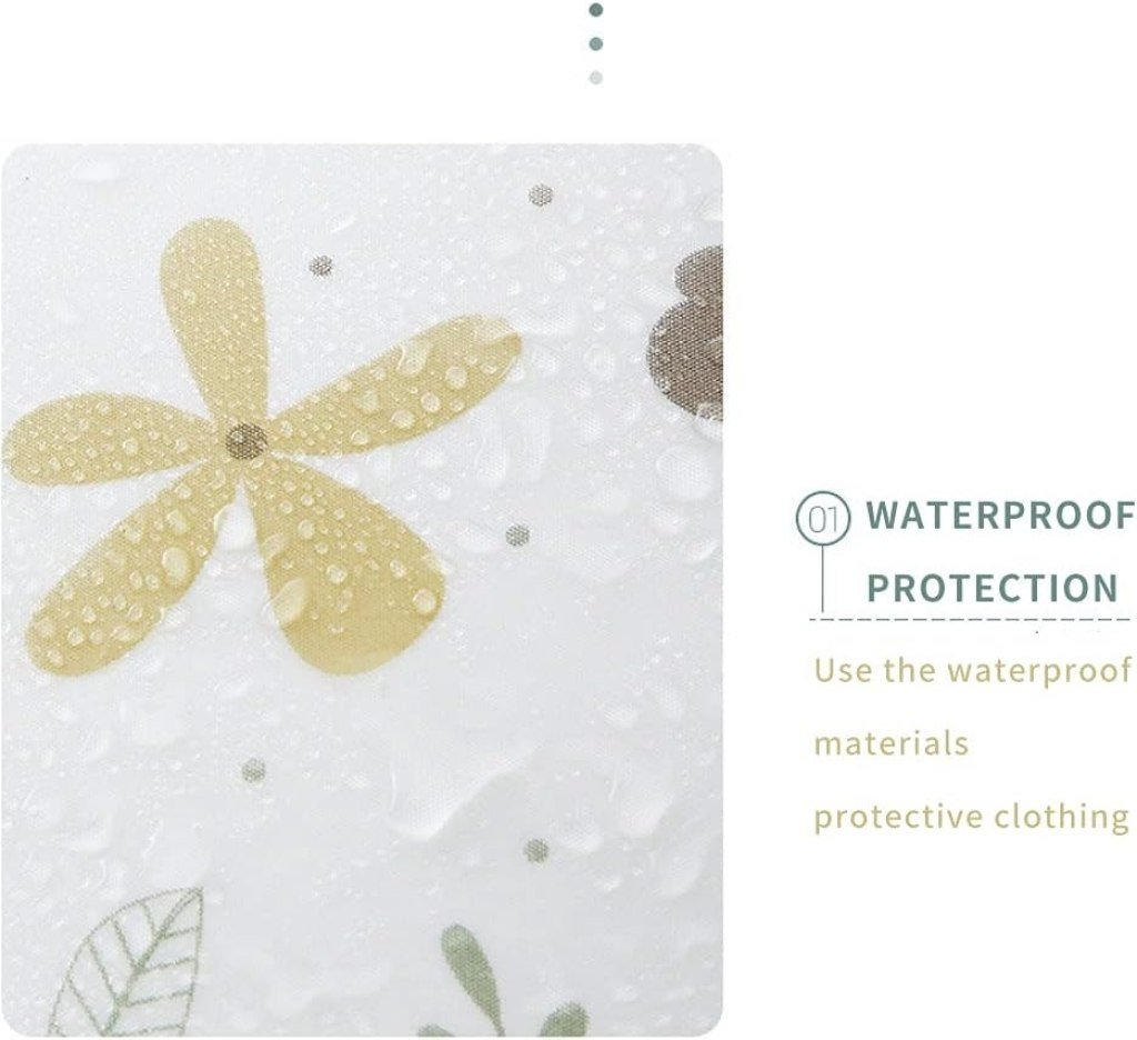 Under-Bed Waterproof Quilt & Clothes Storage Bag with Transparent Print