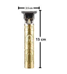 Buddha Hair Trimmer for Men – Rechargeable Cordless Electric Hair Cutting Kit with 4 Guide Combs & T-Blade