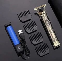 Buddha Hair Trimmer for Men – Professional Adjustable Clipper & Shaver (Golden)