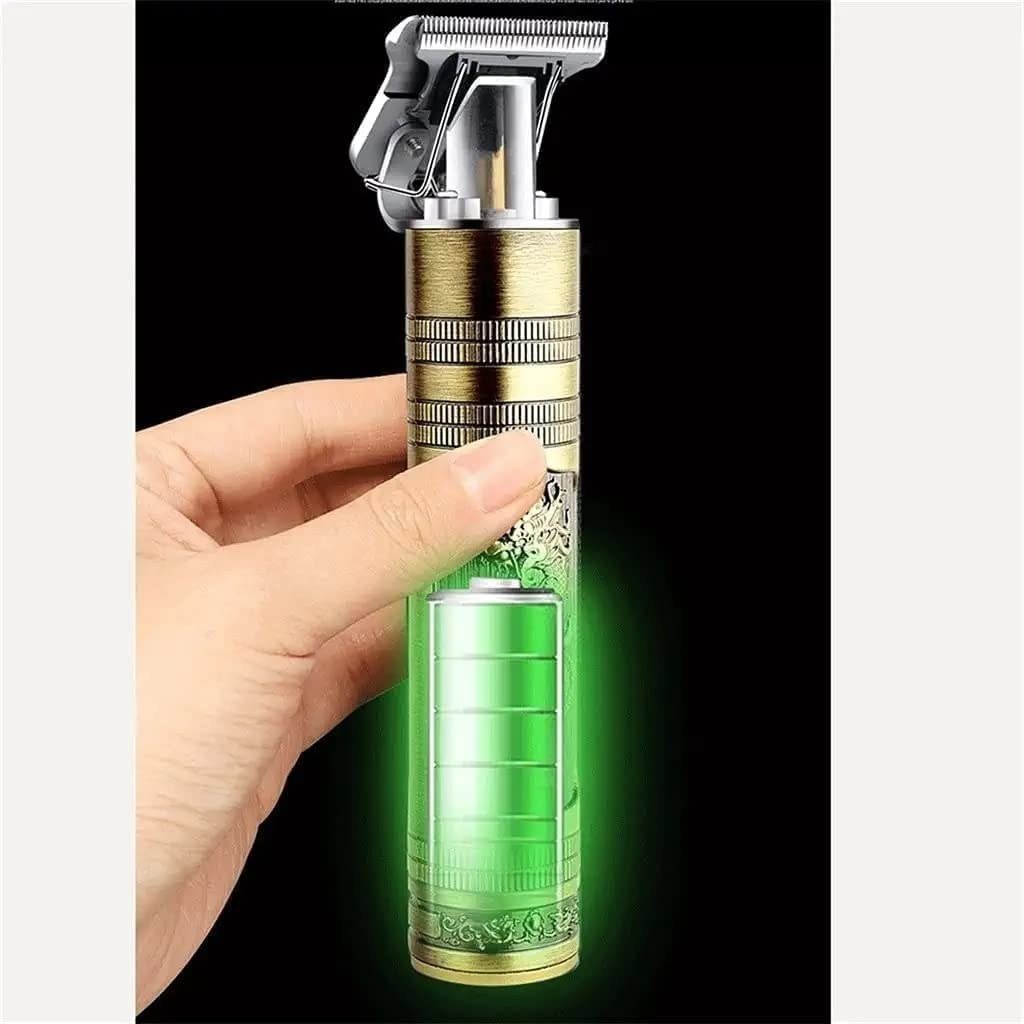 Buddha Hair Trimmer for Men – Professional Adjustable Clipper & Shaver (Golden)