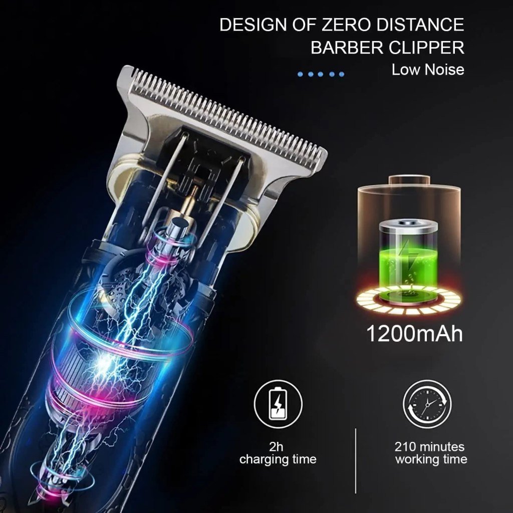 Buddha Hair Trimmer for Men – Professional Adjustable Clipper & Shaver (Golden)