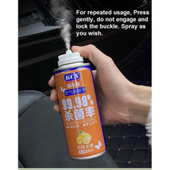Car Antibacterial Air Freshener – 180ml Self-Activated Deodorizer & Sterilizer