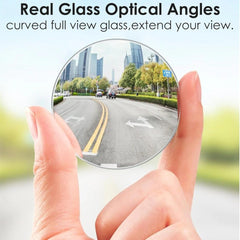 Universal 2 Pack 2" Round HD Convex Blind Spot Mirrors for Cars & Trucks