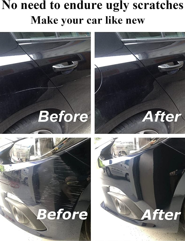 Black Car Scratch Repair Pen – Glossy Paint Touch-Up & Remover (Pack of 1)