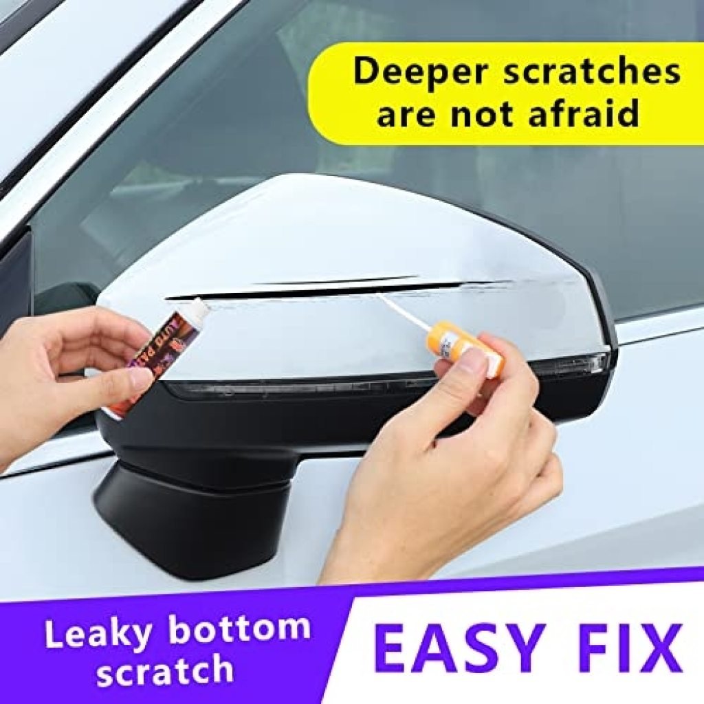 Black Car Scratch Repair Pen – Glossy Paint Touch-Up & Remover (Pack of 1)