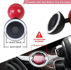 Premium Car Push to Start Button Cover – Engine Start Stop Protector