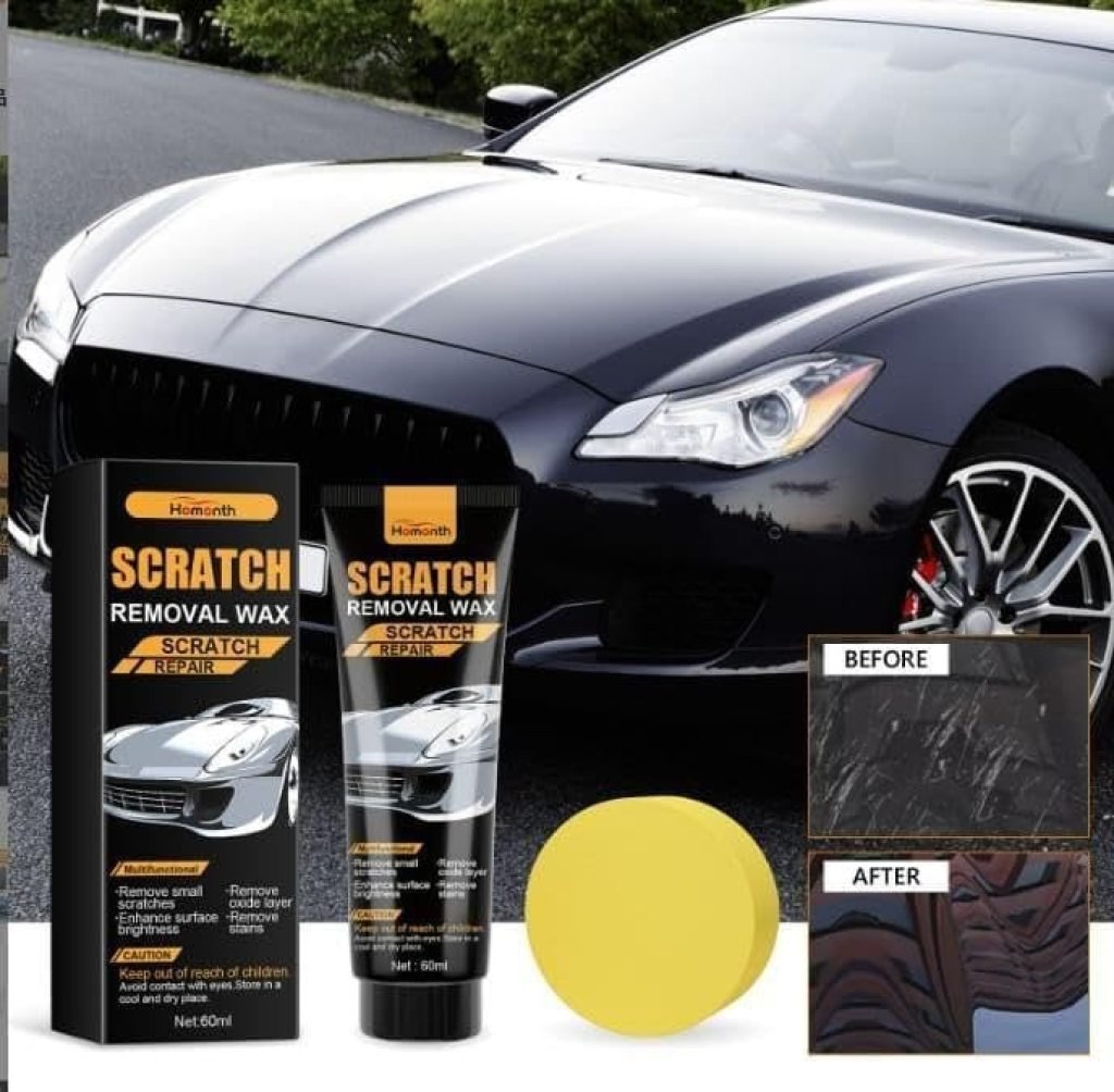 Car Scratch Repair Wax Kit – Polishing Paste & Scratch Remover (60ml)