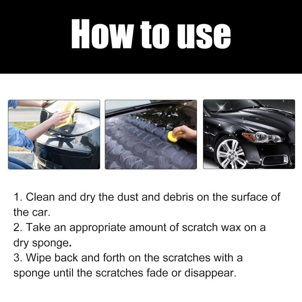 Car Scratch Repair Wax Kit – Polishing Paste & Scratch Remover (60ml)