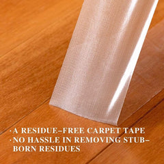 Super Strong Transparent Carpet Tape 3cm x 10m – Non-Slip, Waterproof, Removable