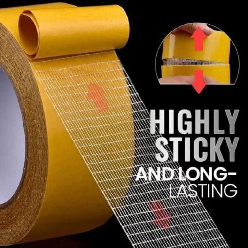 Super Strong Transparent Carpet Tape 3cm x 10m – Non-Slip, Waterproof, Removable
