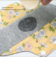 Eco-Friendly Cloth Sanitary Pads for Women – Pack of 10, Rash-Free, Skin-Friendly