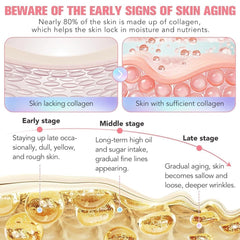 Collagen Night Mask with Niacinamide & Vitamin E – Deep Hydration & Anti-Aging (Pack of 1)