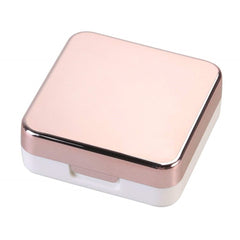 Premium Contact Lens Case with Mirror, Tweezer & Travel Kit