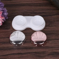 Premium Contact Lens Case with Mirror, Tweezer & Travel Kit