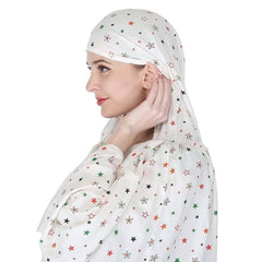 Cotton Long Scarf & Mask for Sun UV Protection – Universal Size, Breathable & Stylish