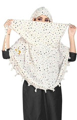 Cotton Long Scarf & Mask for Sun UV Protection – Universal Size, Breathable & Stylish