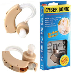 Cyber Sonic Hearing Aid – Smallest BTE, High Power, for Seniors