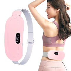 Portable Electric Heating Belt for Menstrual Cramps Relief – 33 Temp & 4 Massage Modes