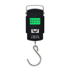 Digital Luggage Weight Scale 50kg, Portable Hook Balance, Black