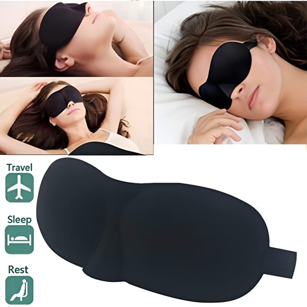 Cooling Gel Eye Mask for Dark Circles, Dry Eyes & Sleep Relief – Relaxing, Cooling, Pain & Redness Relief