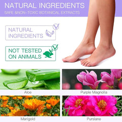 Revitalizing Foot Peeling Mask – Dead Skin Remover & Moisturizer Socks (Lavender, 1 Pair)