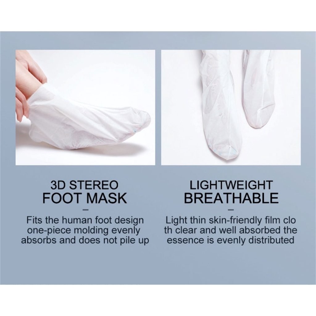 Revitalizing Foot Peeling Mask – Dead Skin Remover & Moisturizer Socks (Lavender, 1 Pair)