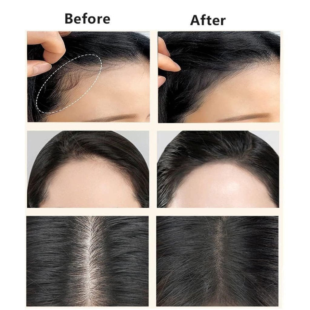 Black Hair Line Powder Stick – Waterproof Root Touch-Up & Gray Cover, 4g