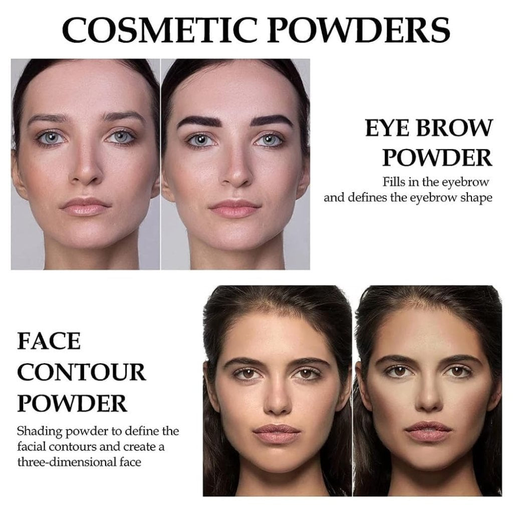 Black Hair Line Powder Stick – Waterproof Root Touch-Up & Gray Cover, 4g