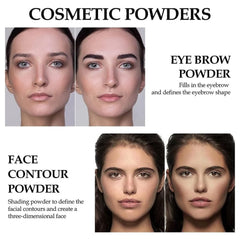 Black Hair Line Powder Stick – Waterproof Root Touch-Up & Gray Cover, 4g