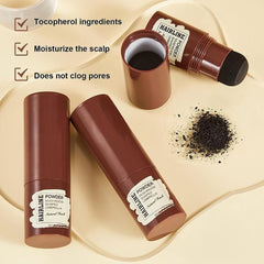 Black Hair Line Powder Stick – Waterproof Root Touch-Up & Gray Cover, 4g