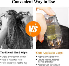 10ml Hair Oil Applicator Bottle – Anti-Leak Scalp & Hair Loss Dispenser