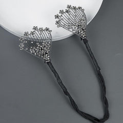 Elegant Swan Hair Bun Maker – Lazy Fabric Hair Twist Clip for Weddings & Parties