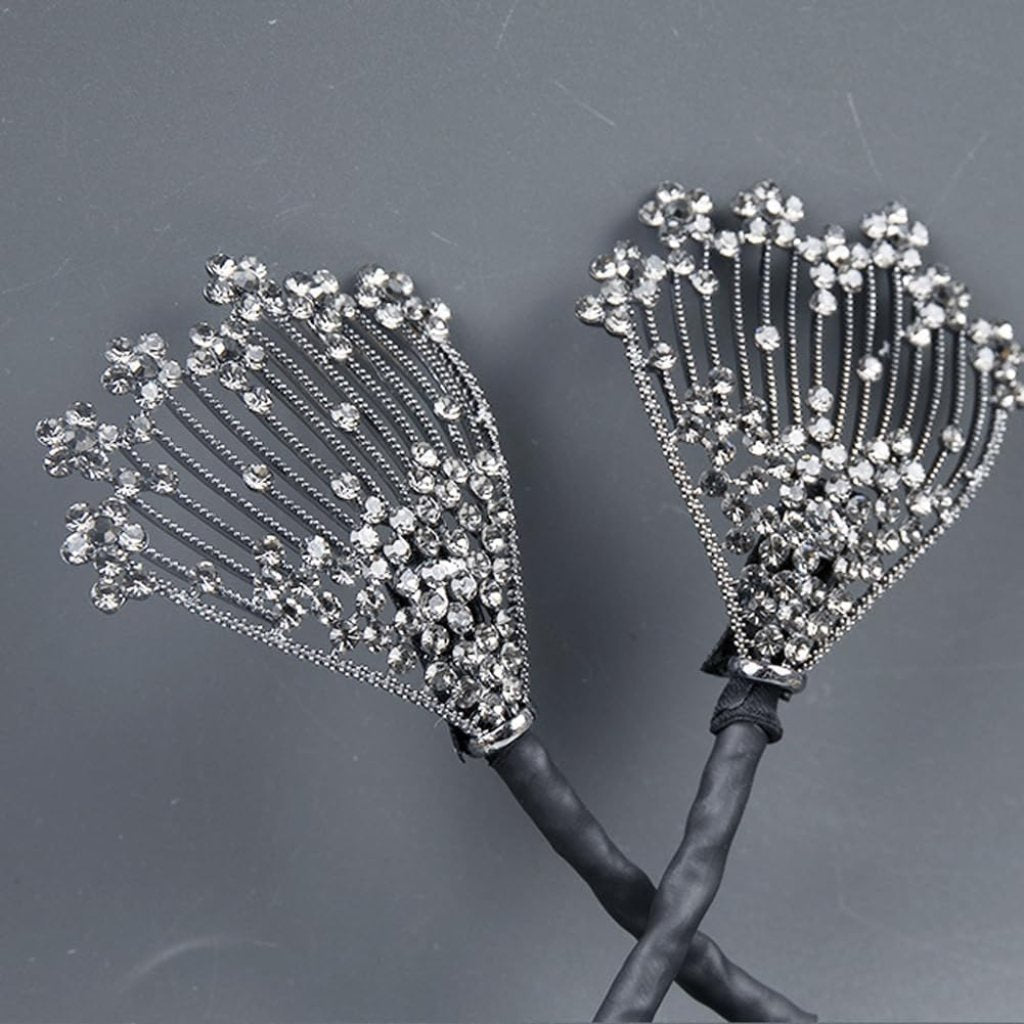 Elegant Swan Hair Bun Maker – Lazy Fabric Hair Twist Clip for Weddings & Parties
