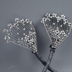 Elegant Swan Hair Bun Maker – Lazy Fabric Hair Twist Clip for Weddings & Parties