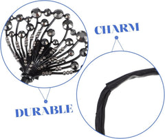 Elegant Swan Hair Bun Maker – Lazy Fabric Hair Twist Clip for Weddings & Parties