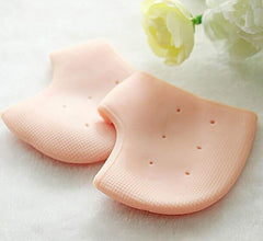 Silicon Heel Socks for Men & Women – Crack-Free, Moisturizing Foot Protector (1 Pair)