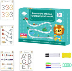 Handwriting Pen Control Practice Book