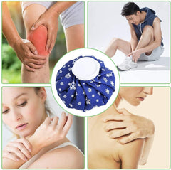 Multicolor 9-Inch Ice & Heat Pack for Pain Relief – Reusable First Aid for Knee, Head, Face, Leg