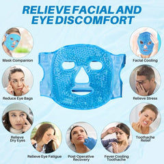 Cooling Ice Gel Face Mask for Hot & Cold Therapy – Glowing Skin (Pack of 1)