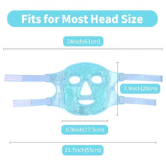 Cooling Ice Gel Face Mask for Hot & Cold Therapy – Glowing Skin (Pack of 1)